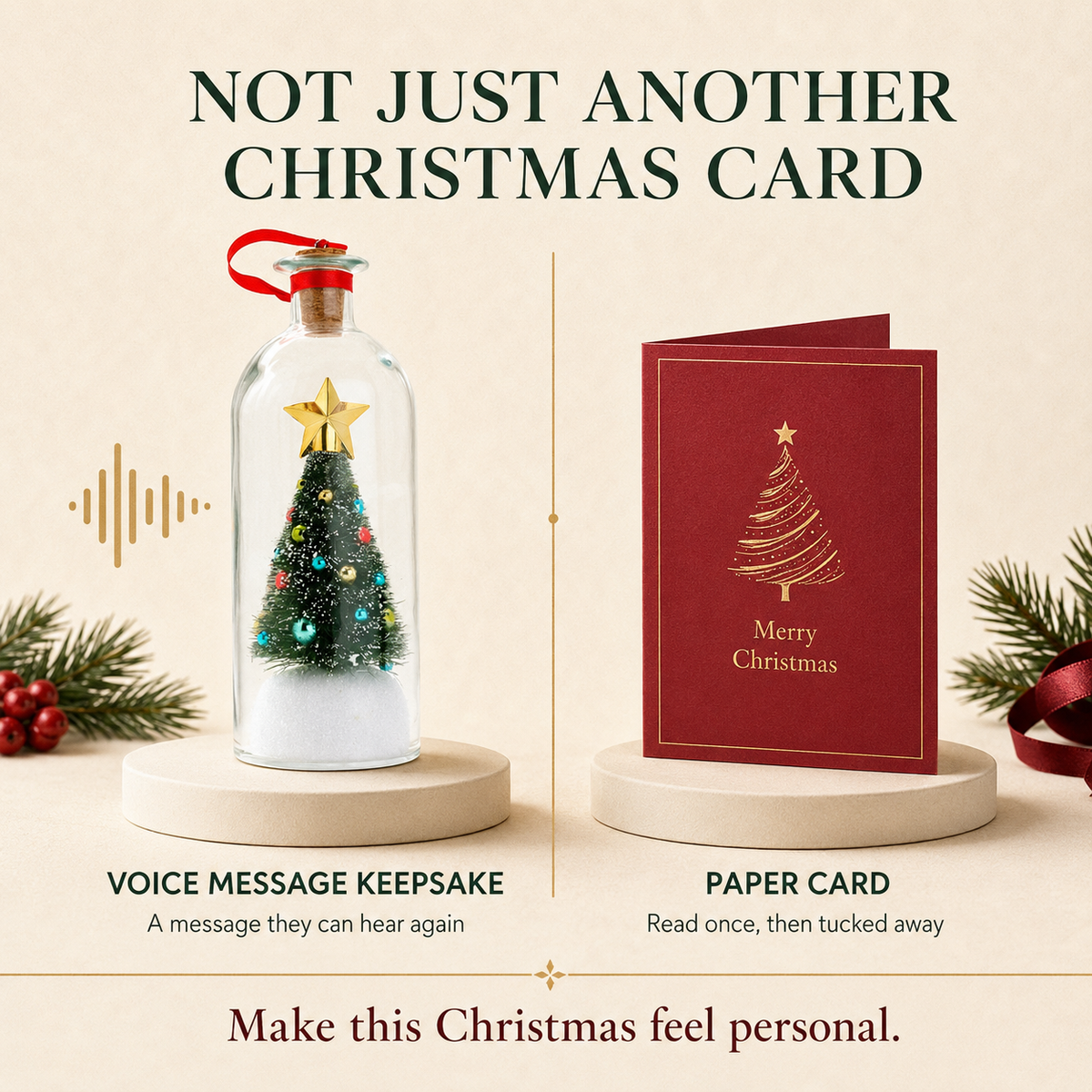 Emberwell™ Record-a-Message Christmas Tree